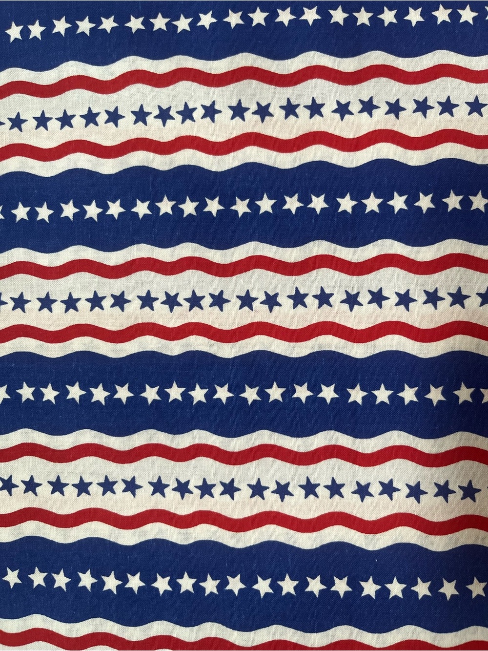 Joan Pace Baker Celebrate America Cotton Fabric 5+ Yards 42" Wide Stars Stripes